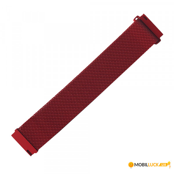  Milanese Loop 20 mm Red