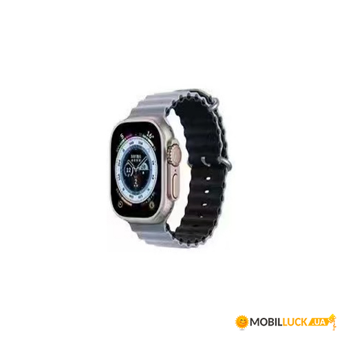   - Band Ocean two-tone Apple Watch 38/40/41 mm Obsidian-Black (Ocean38-36.Obsidian-Black)