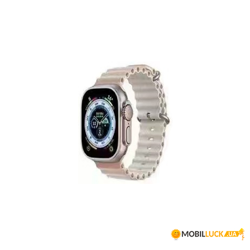   - Band Ocean two-tone Apple Watch 42/44/45/49 mm Milk-Stone (Ocean42-30.Milk-Stone)