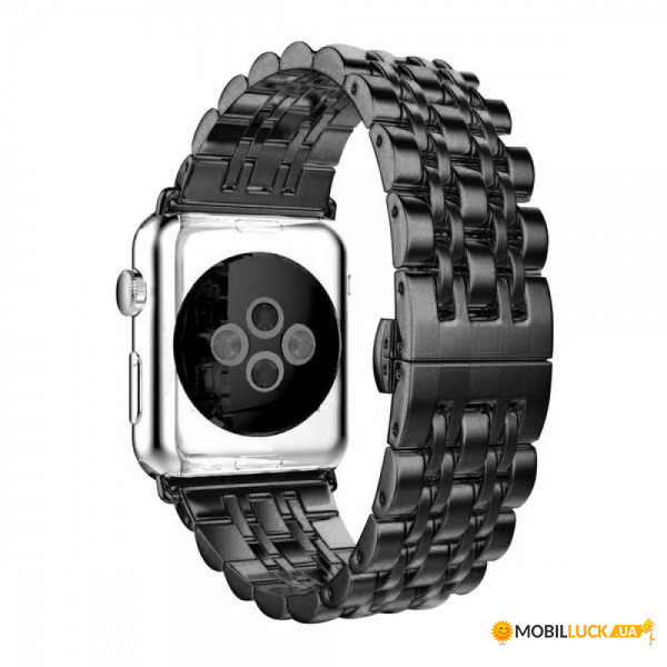  TTech Steel Small Link Series  Apple Watch 38 mm/40 mm Black (BS-000066664)