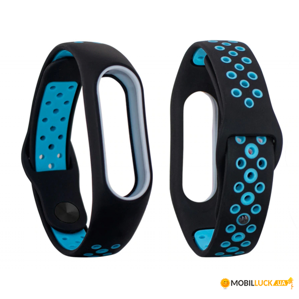  TTech Nike Design Series  Xiaomi Mi Band 2 Black &; Blue (BS-000058960)