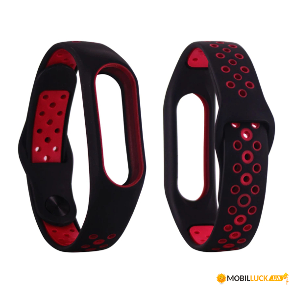  TTech Nike Design Series  Xiaomi Mi Band 2 Black &; Red (BS-000058960)