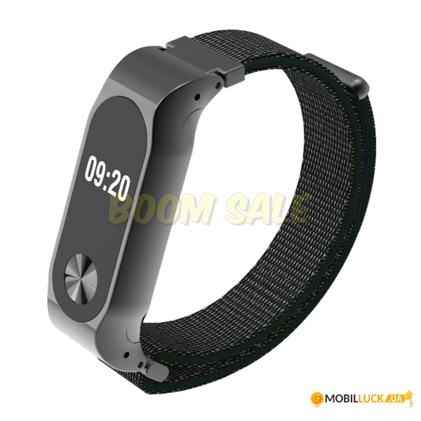  TTech Nylon Loon Series  Xiaomi Mi Band 2 Black