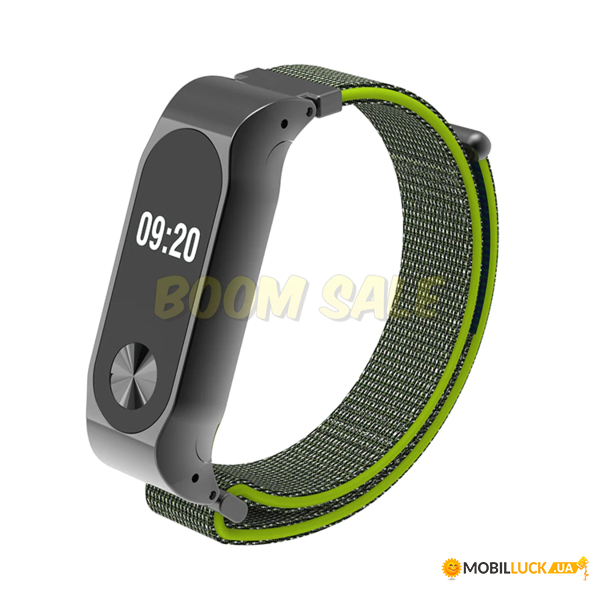  TTech Nylon Loon Series  Xiaomi Mi Band 2 Green