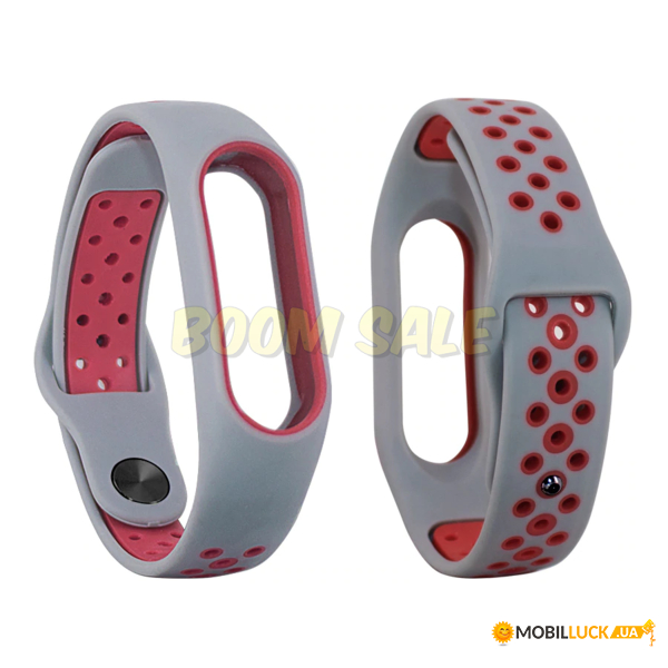  TTech Nike Design Series  Xiaomi Mi Band 2 Gray &; Red