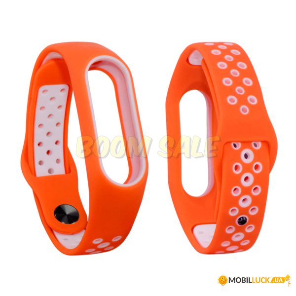  TTech Nike Design Series  Xiaomi Mi Band 2 Orange &; White