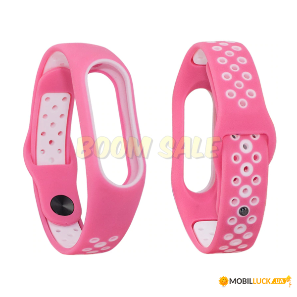  TTech Nike Design Series  Xiaomi Mi Band 2 Pink&; White