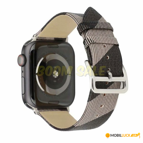  TTech Leather Colors Grid Series  Apple Watch 42 mm/44 mm Gray