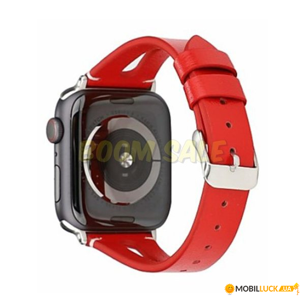  TTech Leather model V Series  Apple Watch 38 mm/40 mm Red