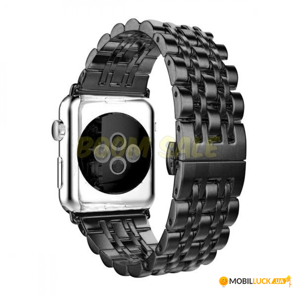  TTech Steel Small Link Series  Apple Watch 38 mm/40 mm Black