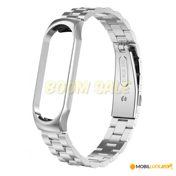  TTech Bead Metal Series  Xiaomi Mi Band 4 Silver