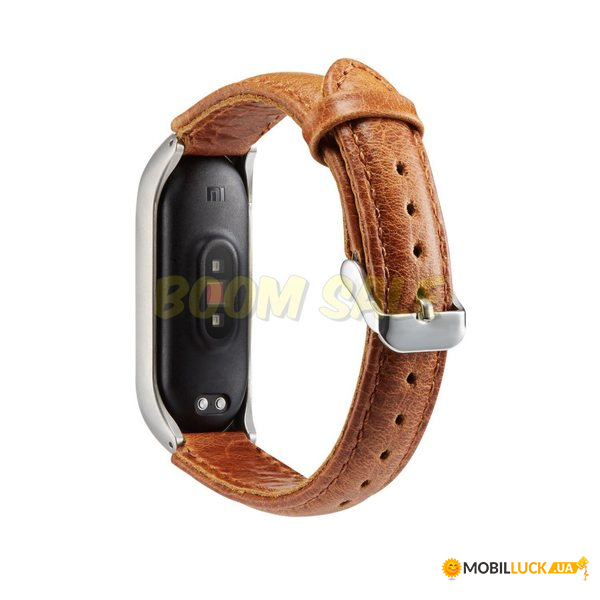  TTech Luxury Leather Series  Xiaomi Mi Band 4 Brown