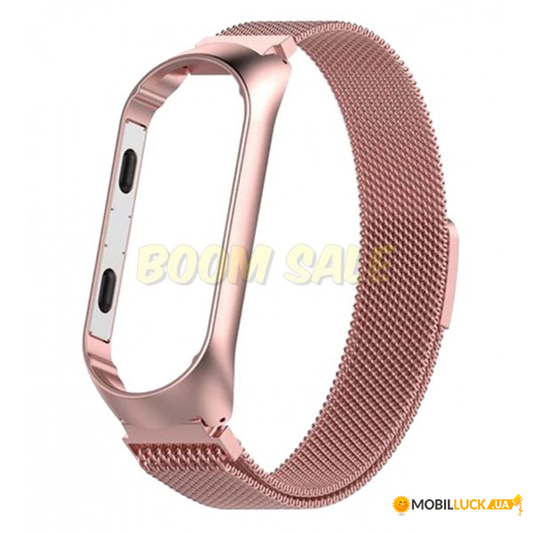  TTech Milanese Steel Loop Series  Xiaomi Mi Band 4 Pink