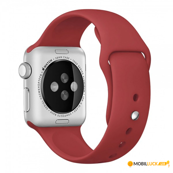  TTech 3 in 1 Silicone Series  Apple watch 42 mm/44 mm Rose Red (BS-000066520)