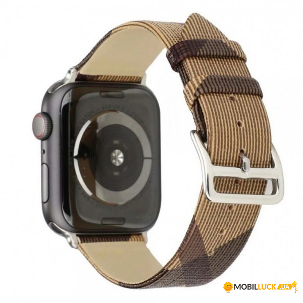  TTech Leather Colors Grid Series  Apple Watch 42 mm/44 mm Brown (BS-000066642)