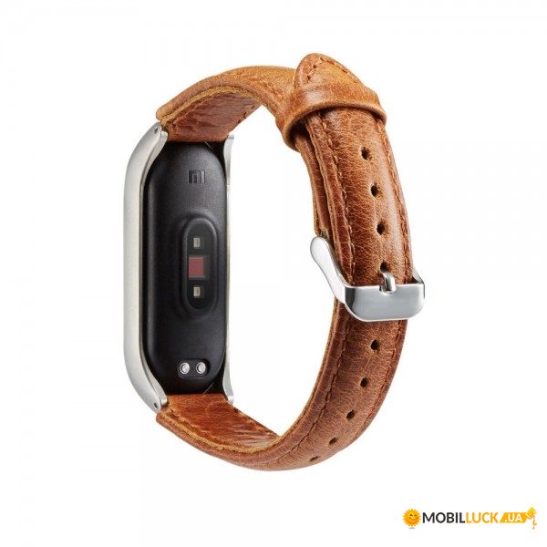  TTech Luxury Leather Series  Xiaomi Mi Band 4 Brown (BS-000067035)