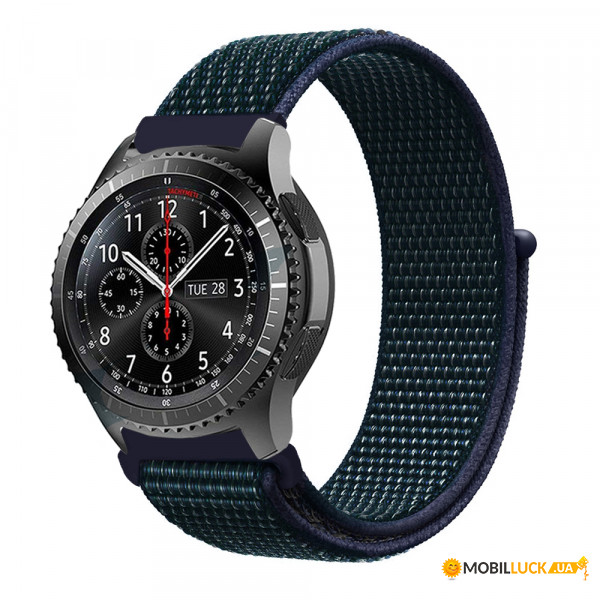  Nylon Style BeCover  Motorola Moto 360 2nd Gen. Mens Blue-Green (705847)