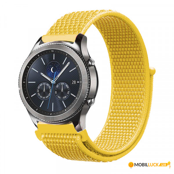  Nylon Style BeCover  Garmin Vivoactive 3 / 3 Music / Vivomove HR / Vivomove Yellow (705866)