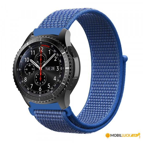  Nylon Style BeCover  Honor MagicWatch 2/ Huawei Watch 3 Pro Classic 46mm Blue (707078)