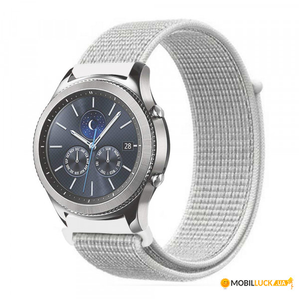  Nylon Style BeCover  Honor MagicWatch 2 / Huawei Watch 3 Pro Classic 46mm White (707083)