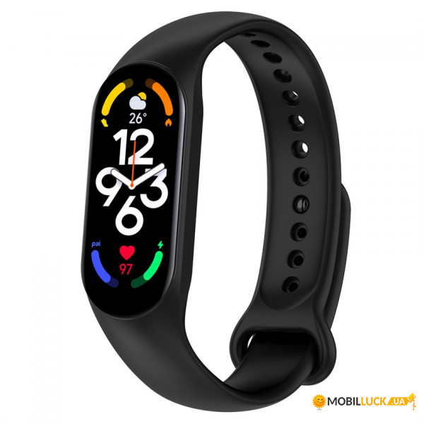   BeCover  Xiaomi Mi Smart Band 7 Black (707476)