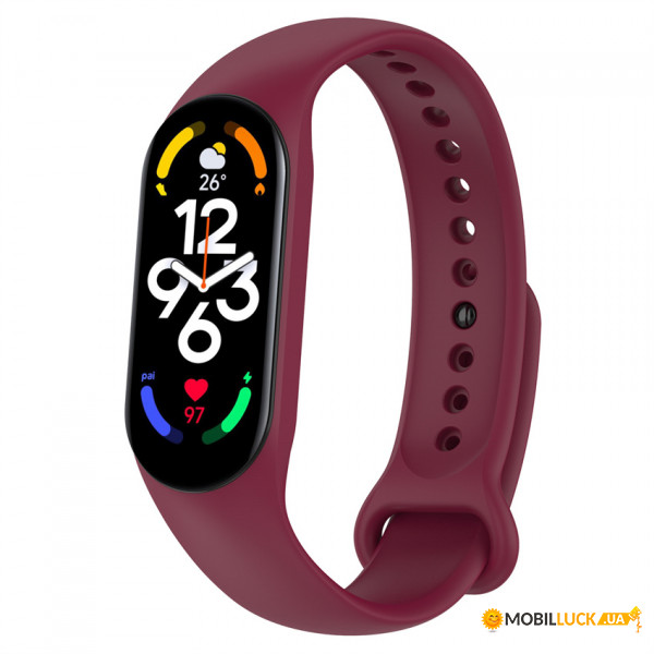   BeCover  Xiaomi Mi Smart Band 7 Red Wine (707491)