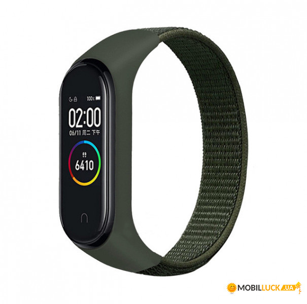  Nylon Style BeCover  Xiaomi Mi Smart Band 7 Khaki (707661)