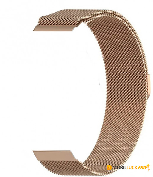  Milanese Style BeCover  Xiaomi Amazfit Bip (20mm) Lite/Bip S Lite/GTR 42mm/GTS/TicWatch S2/TicWatch E/GTS 3/GTS 2 mini Brown (707680)