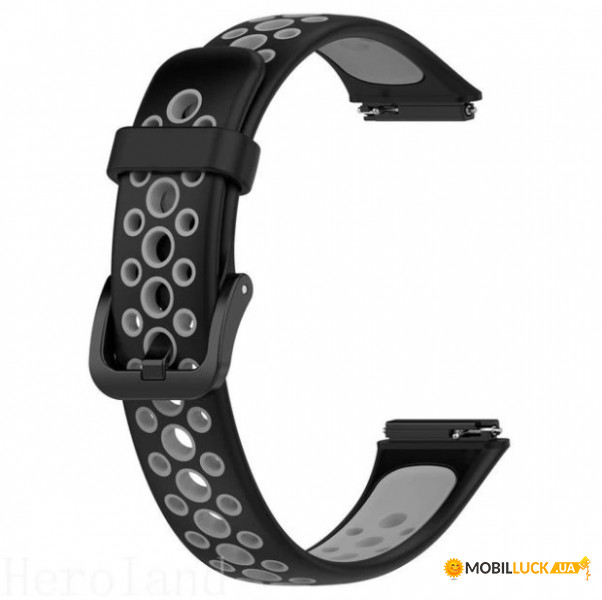  Vents Style Becover Huawei Band 7 Black-Gray (709438)