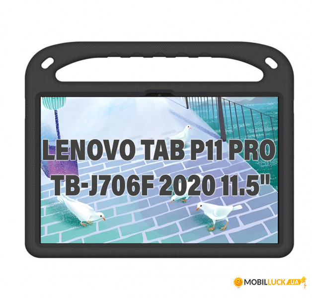  Protected Cover Becover Lenovo Tab P11 Pro TB-J706F 2020 11.5 Black (710788)