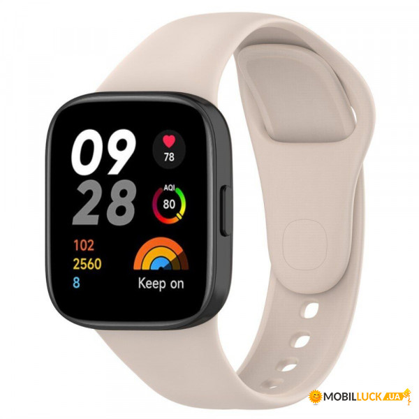   BeCover Xiaomi Redmi Watch 3 Beige (710963)