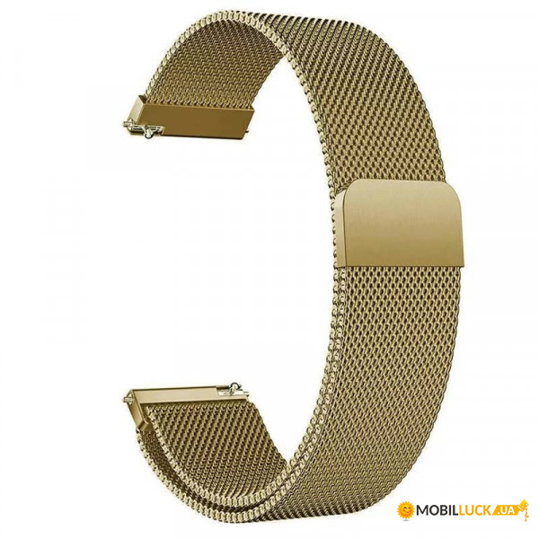  Epik Milanese Loop Smart Watch 20mm Champagne Epik