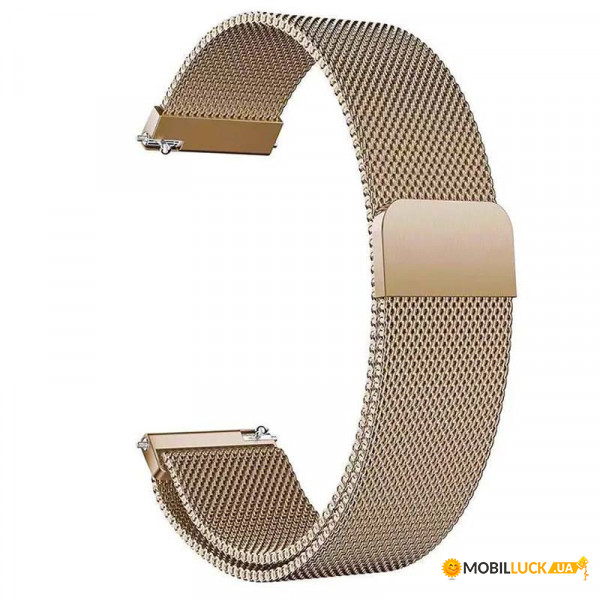  Epik Milanese Loop Smart Watch 20mm Retro Gold Epik