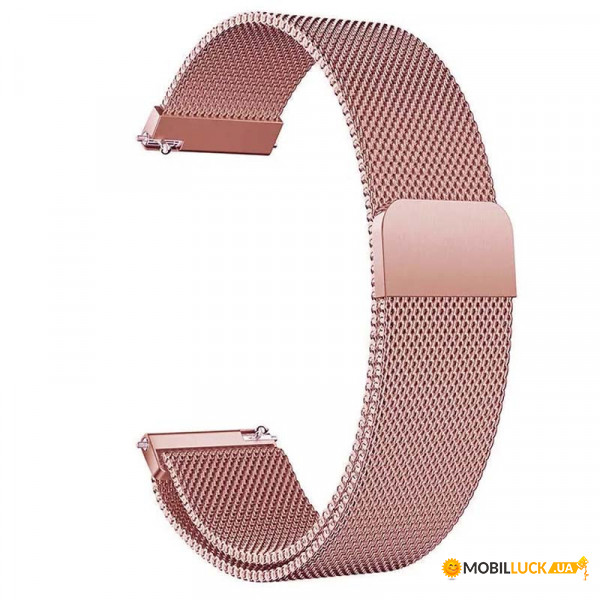  Epik Milanese Loop Smart Watch 20mm Rose Gold Epik