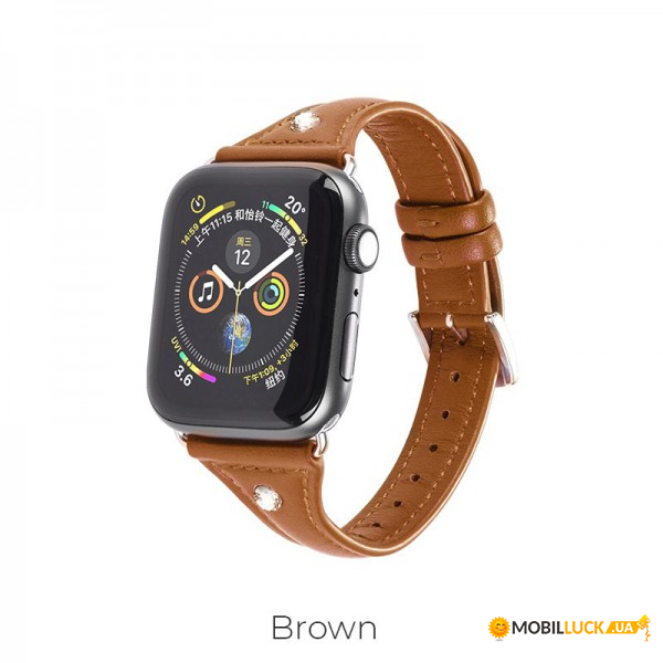  HOCO Ocean Series WB05  Apple Watch Series 38/40mm brown (2735)