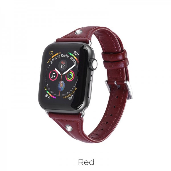  HOCO Ocean Series WB05  Apple Watch 42/44mm red (2741)