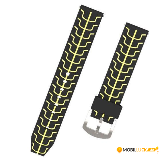   Primo Splint   Garmin Vivoactive 4 - Black-Yellow