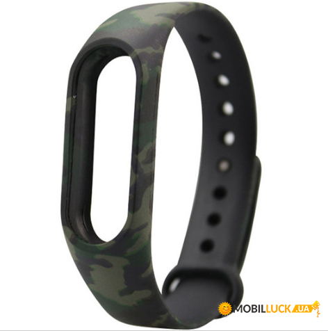   Primo    Xiaomi Mi Band 2 - Green Camouflage