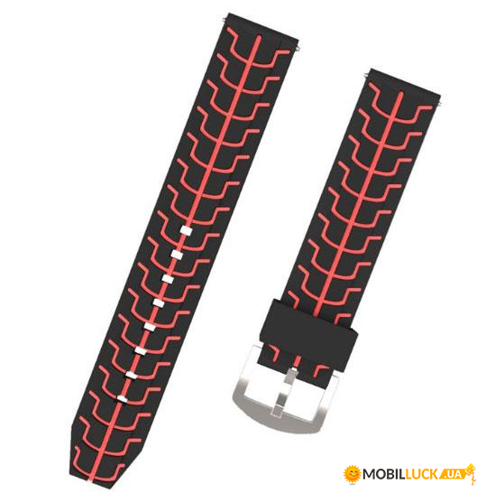   Primo Splint   Motorola Moto 360 2nd gen (46mm) - Red-Black