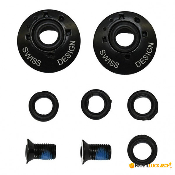    Micro SR Mushroom Screws black (MSA-SRMS-BK)