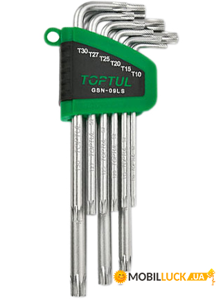  -.  TORX T10-T50 9.  TOPTUL GSN-09LS