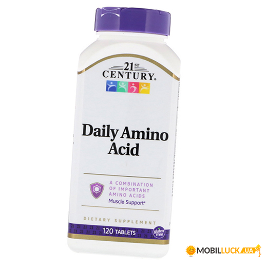  21st Century Daily Amino Acids 120  (27440001)