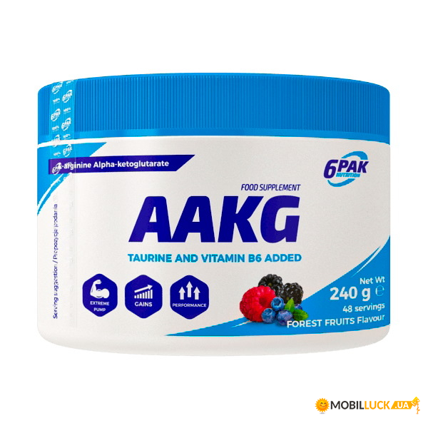  6PAK Nutrition AAKG 200    (CN6248-1)