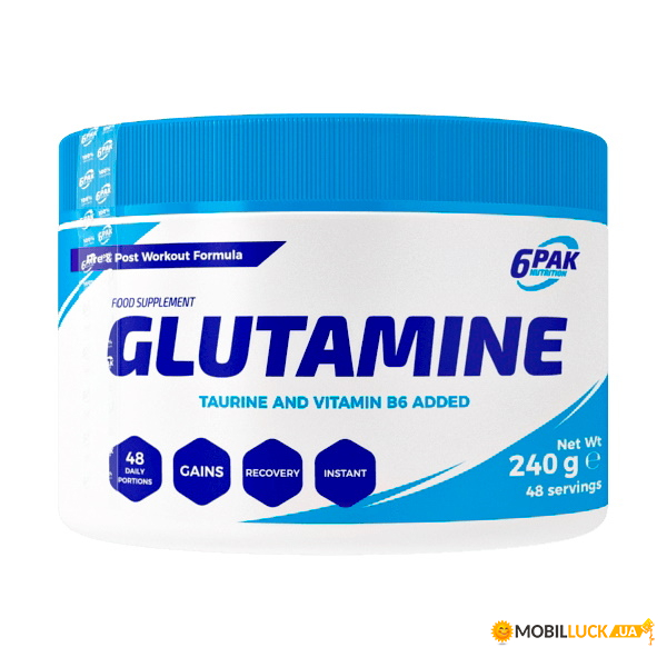  6PAK Nutrition Glutamine 200  