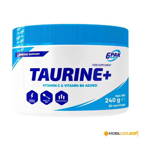  6PAK Nutrition Taurine+ 240  