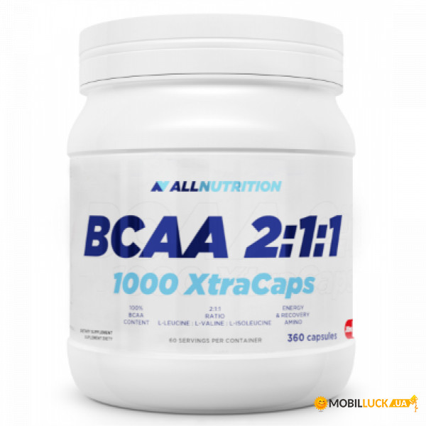  Allnutrition BCAA 2-1-1 1000 XtraCaps - 360 caps