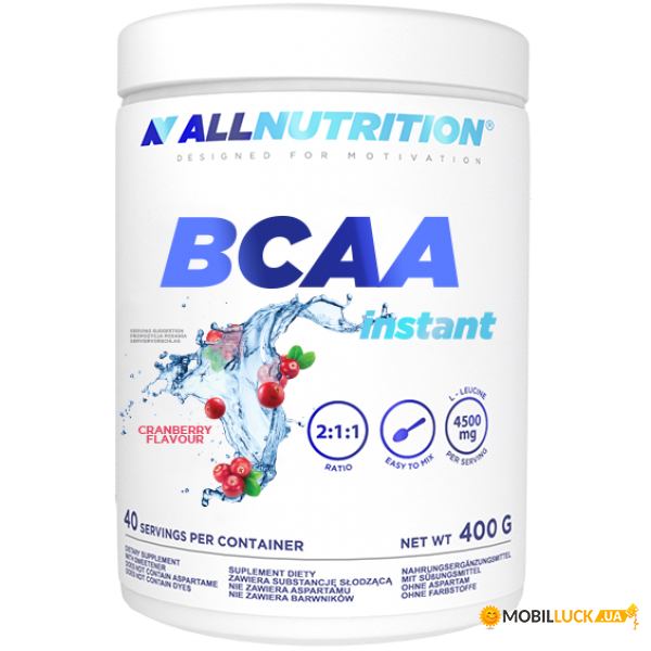  All Nutrition BCAA Instant 400 g Blackcurrant (100-17-5709802-20)