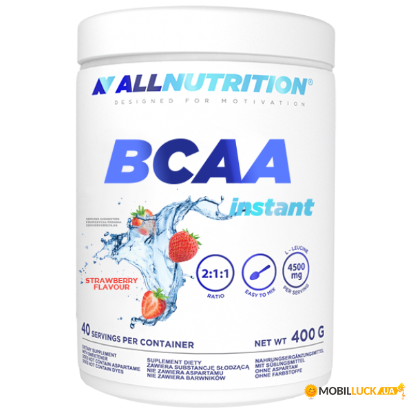  All Nutrition BCAA Instant 400 g Strawberry (100-97-3167679-20)