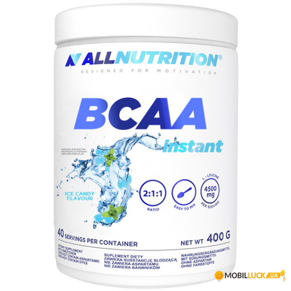  All Nutrition BCAA Instant 400g Ice Candy 100-50-8753042-20