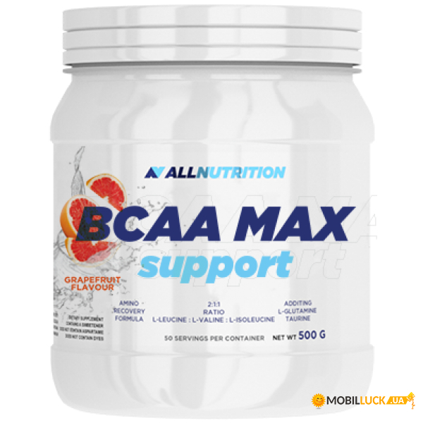  All Nutrition BCAA Max Support 500g Cherry 100-45-3097286-20